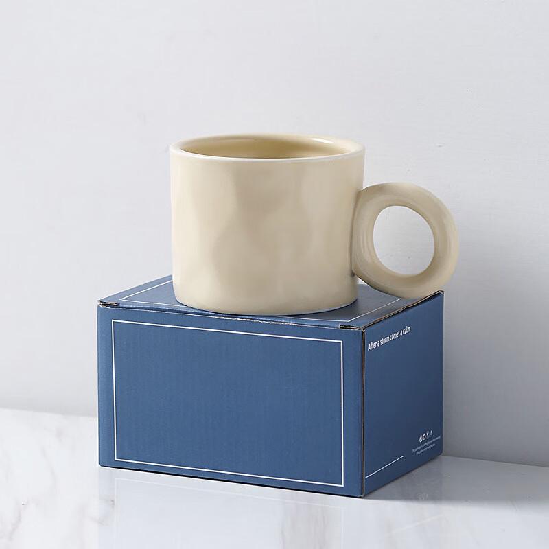 Shang Qi Big Ear Art Ceramic Coffee Mug