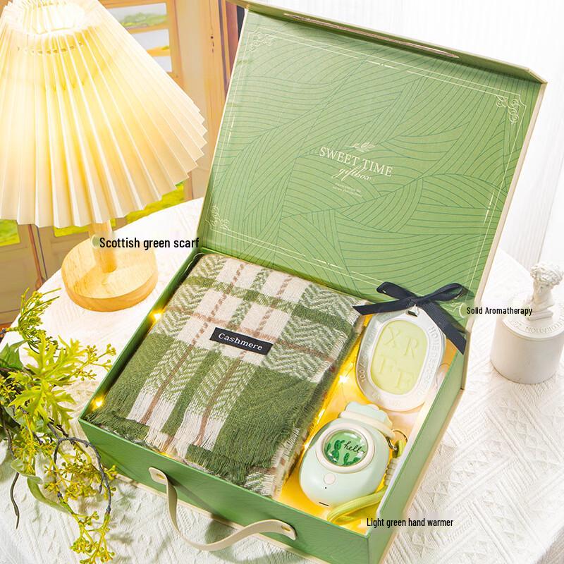 Practical Scarf & Hand Warmer Gift Set