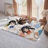 Anime T Tamako Market Floor Mat Eco  Flannel Doormat Non Slip Odorless Indoor Floor Rug Soft Short Plush Home Mat