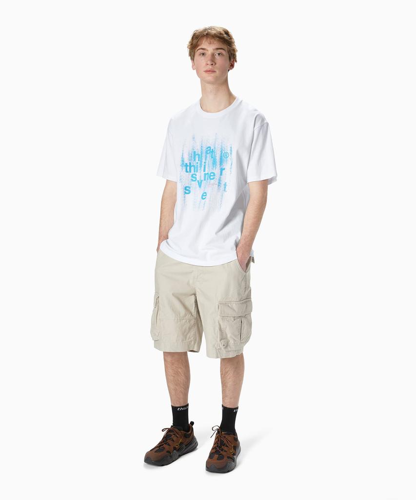 THISISNEVERTHAT (Ss25) Brushed Paint Tee White