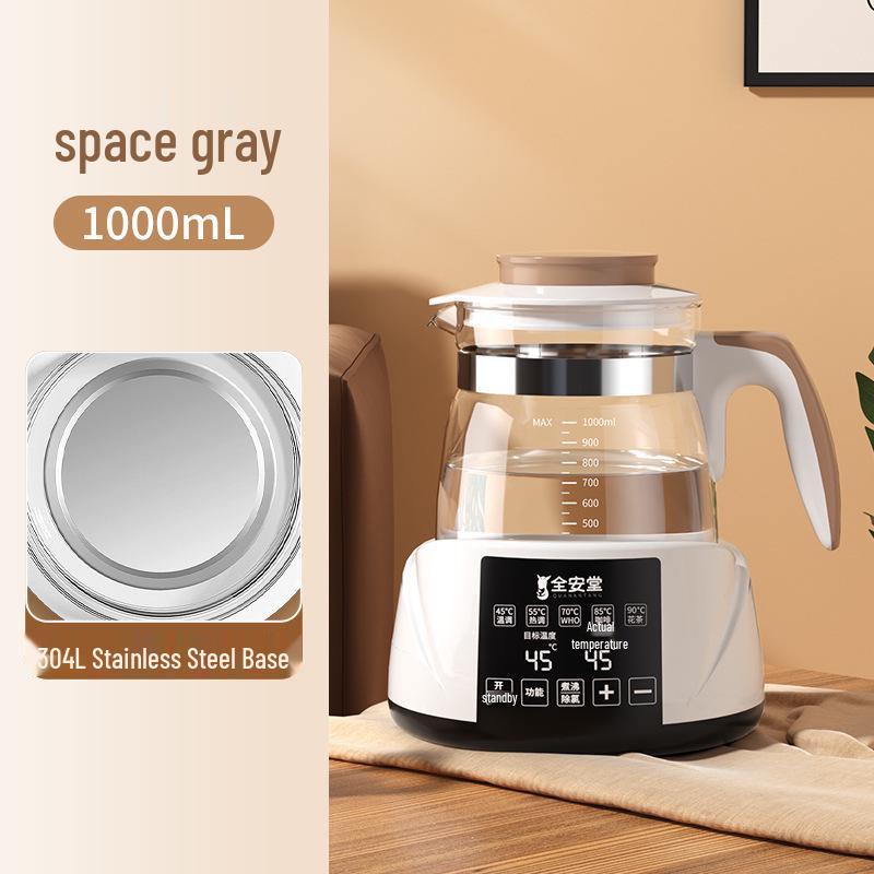 Automatic Electric Glass Kettle with Temperature Control for Tea Brewing and Insulation