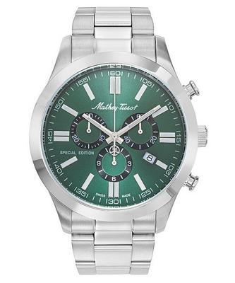 Mathy I Jumbo Special Edition Chronograph Green Dial Quartz H455CHVE Men's Watch