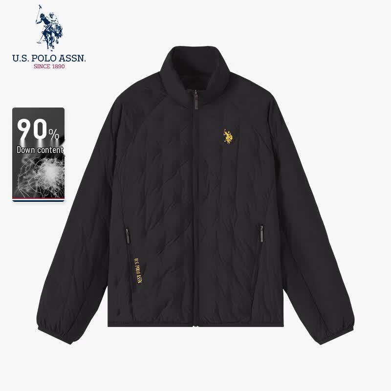 U.S. POLO ASSN. Women s Lightweight Stand-Collar Down Jacket L