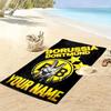 Custom Bvb Print Beach Towel, Large Soft Quick Dry Towel for Beach Camping Swimming