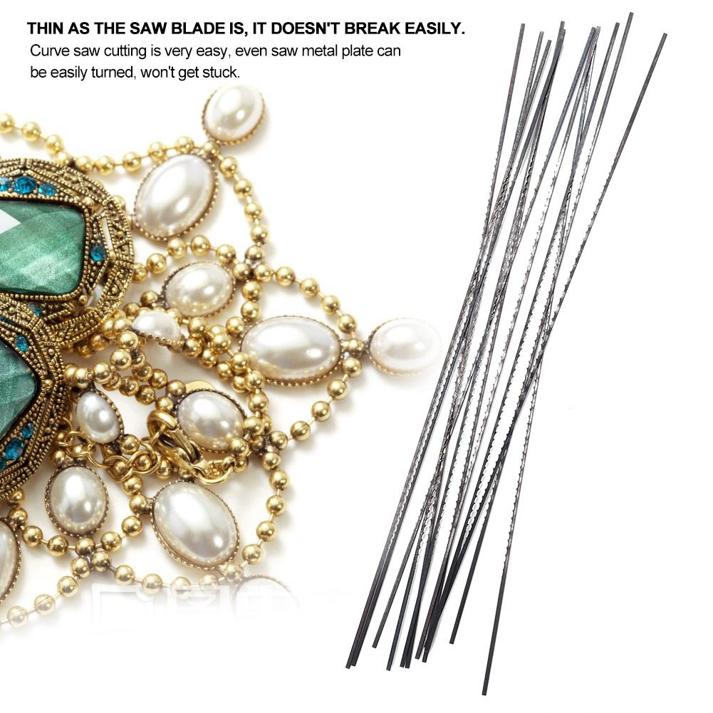 Sägeblätter aus Kohlenstoffstahl Juwelier Metallsäge Sägewerkzeug