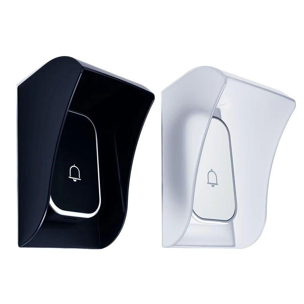 Plastic Wireless Doorbell Rainproof Cover Transparent Wireless Doorbell Cover  Outdoor