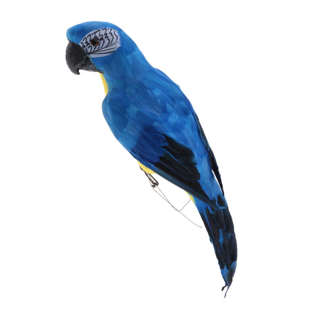 Artificial Bird Realistic ORNAMENTS 5/" Feather Taxidermy Tree Decor