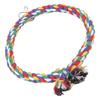 Bird Cotton Rope   Toy Colorful   Swing Toys for Parakeets Cockatiels Conure Lovebirds Finches Macaw