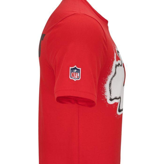T-shirt NFL - NEW ERA - SPRAY Bucs Chiefs Seahawks Patriots Packer - 100% Cotton - Short Sleeves - Embroidered Logo