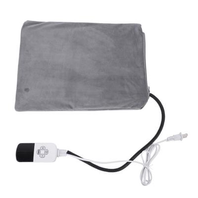 Pet Heating Pad Short Plush 9 Levels Adjustable Bite Proof Scratch Proof Heated Cat Dog Bed with