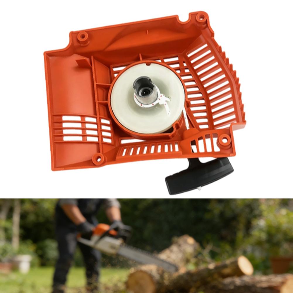 503 46 24-02 Chainsaw Starter Assembly Compatible With 394XP, 395XP Starter Assembly Pull Disk Garden Tools Part