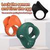 Silicone Cock Ring Penis Ring for Men 3 Ring Connection Design Silicone Cock Ring Adult Toys Adult Goods Cock Ring for Men Penis Restraint Device Ring