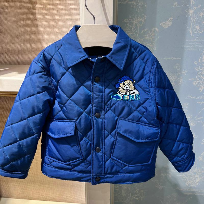 

Boys Korean Style Winter Jacket - Thick Cotton-Padded, Lightweight, Stand-Up Collar, Baseball Style Outerwear 110 cm королевский синий