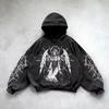 Spring Autumn Europe Fashion Hip Hop Retro Kids Hoodie Boy's Street Pullover Casual Loose Vintage Sweatshirt Girl's Hoodie Top