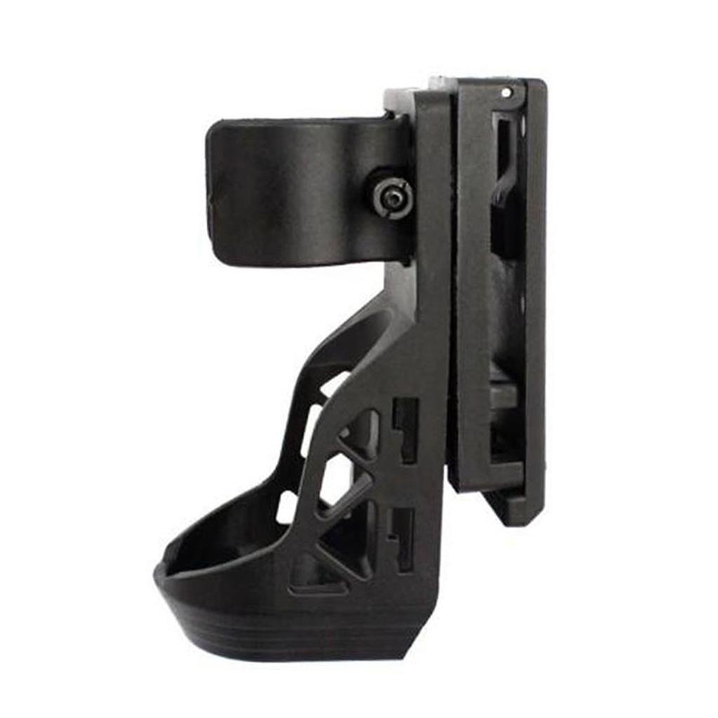 Tactical Flashlight Holster 360 Degrees Rotating Torch Set Quick Unplug Tactic Flashlight Holsters With Lever Side Lock System