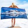 Large Beach Towel Lightweight Pool Towels Quick Dry Beach Towel Extra Large Microfiber Sand Free Towels Travel Beach Accessories