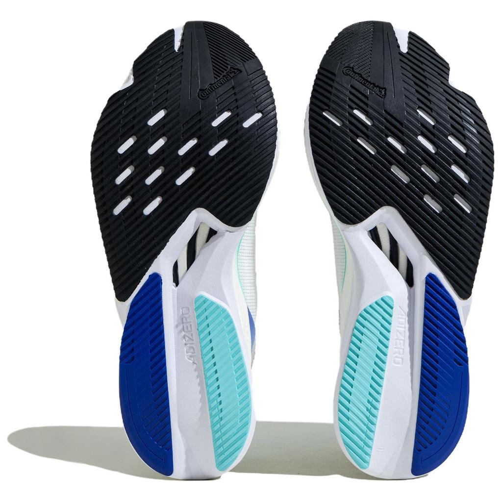 Adidas Adizero Boston 12 Men White Cobalt Blue JR2731