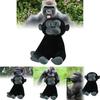 Adorable Plush Gorilla Toy With Soft Short Velvet Fabric Perfect For Kids Birthday Gift
