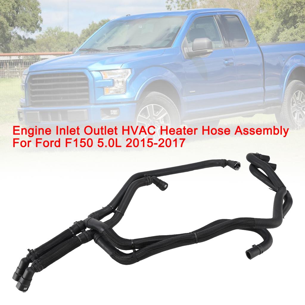 Engine Inlet Outlet HVAC Heater Hose Assembly For Ford F150 5.0L 2015-2017