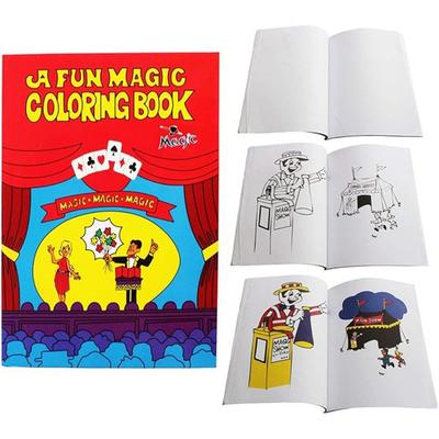 Comédie Magie Tour de Magie Livre Accessoire de Magie Accessoires de Magie Livres Livre de Coloriage Magique Enfants