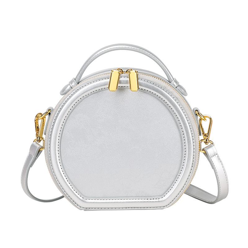 This year's popular small women's bags are versatile summer crossbody bags, 2024 new trendy fashion hot-selling hand-held small round bags