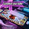 Custom Name Personalized DRAGON BALL Pattern Mousepad, Laptop PC Desk Mat, Decorative Desk Mat for Home Keyboard Pad Gift