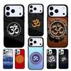 Om Symbol Mobile Phone Case Compatible with IPhone 17 16 15 14 13 12 11Pro Max 17 Air Cover