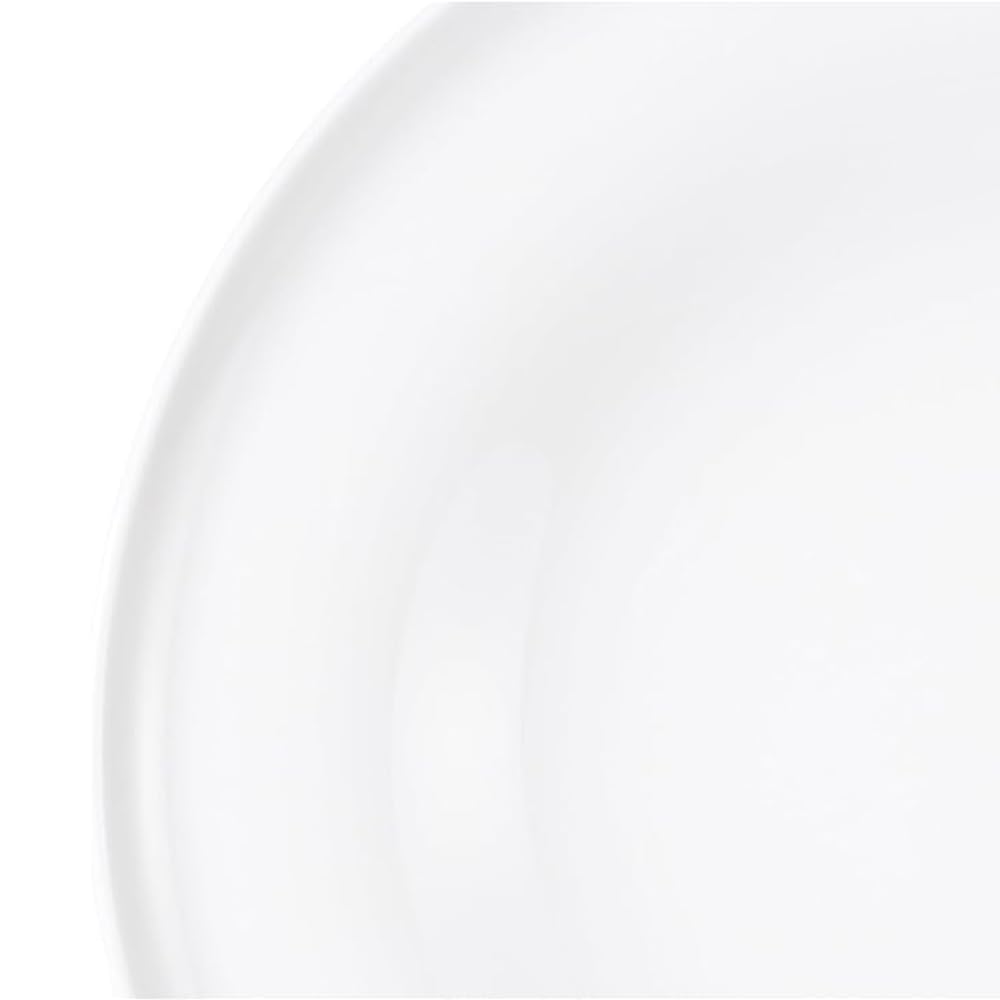 NARUMI Waltz Plate, 16cm, White, Simple and Stylish, Rimmed, Microwave and Dishwasher Safe, 52215-6034