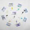 50 PCS Disposable Screw-type Butterfly Infusion Needle Double-wing Infusion Needle for Pet Care Room Suitable for Cats and Dogs