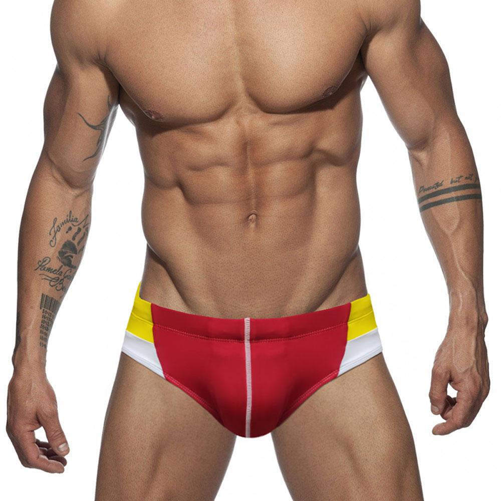 Men's  Fashion Sexy Swim Brief Sexy Brand Swimsuit for Men Surfing Swimwear Beach Shorts