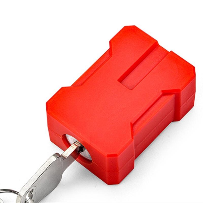 2PCs Industrial  Outlet Locking set Secure Cord Lockout Device Heat Resistant plugs  Lock Set for Polarized Plugs