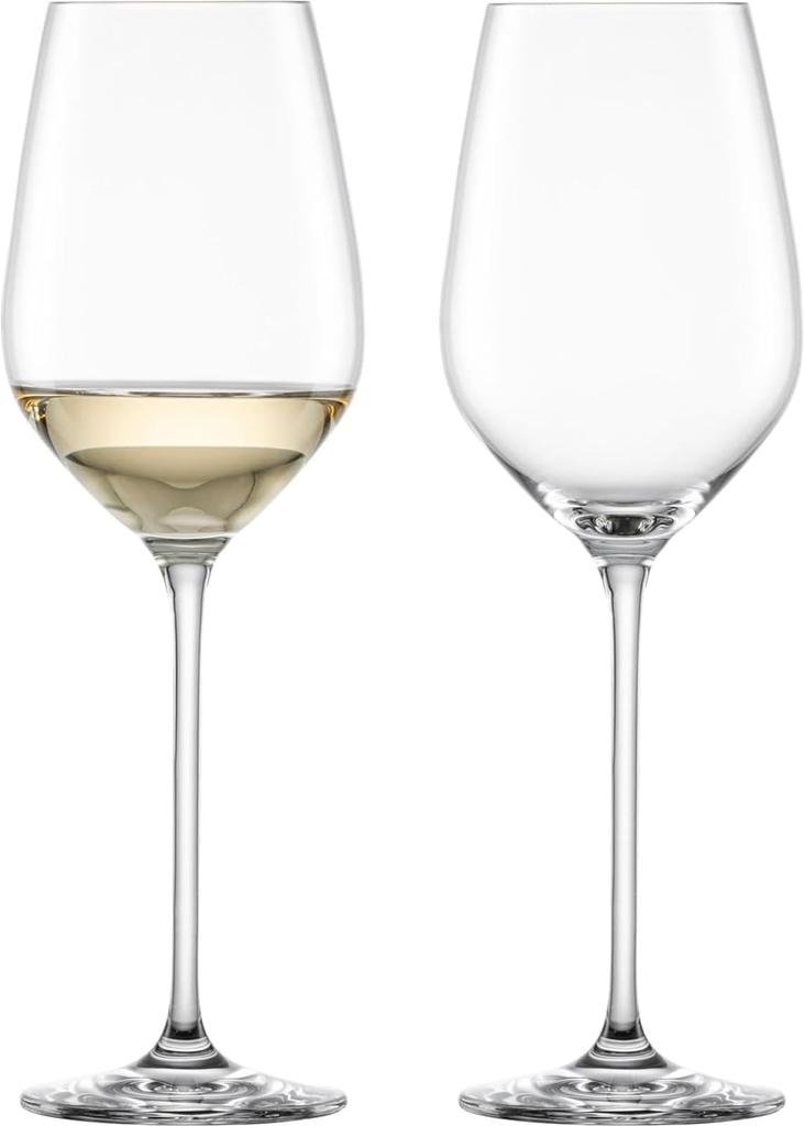 Zwiesel Fortissimo Wine Glasses, Shatter-Resistant, Suitable for Red and White Wines, Pair of 2, Machine-Made, m123684