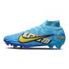 Kylian Mbappé x Zoom Mercurial Superfly 9 Elite FG Motivation Pack Tênis Masculino Azul Baltic-Blue Branco DO9342-400
