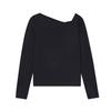 Levis Standard Pure Desire Comfortable Asymmetrical Off-Shoulder T-Shirt Women tops 005IT-0000