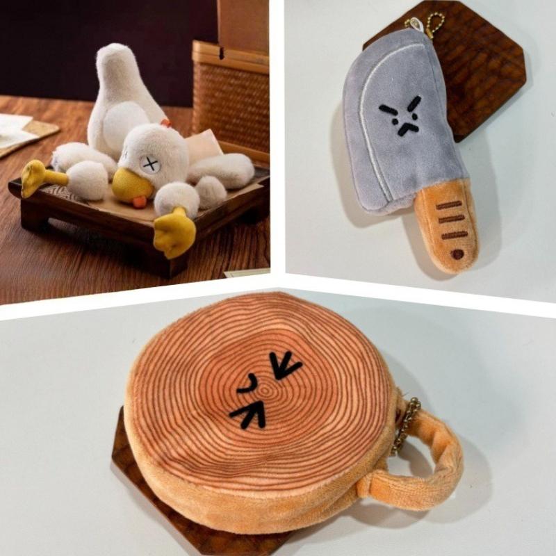 New Magnetic Cute Duck Plush Doll Detachable Saltwater Duck Funny Commemorative Doll Gift for Friends Home Decoration Ornaments