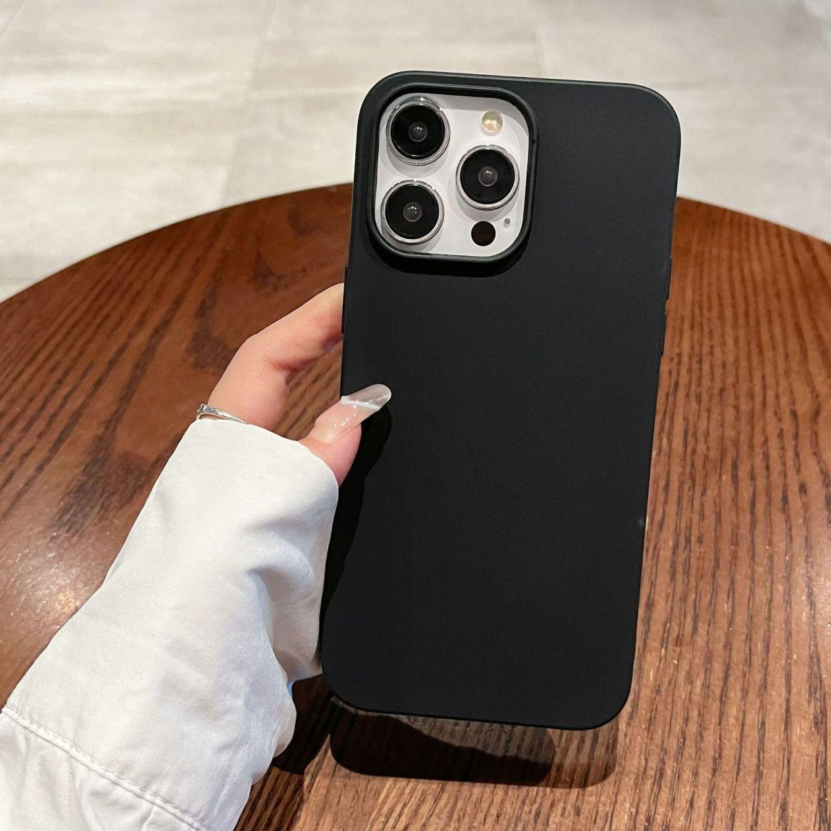 

Минималистичный матовый мягкий чехол с защитой от падений для iPhone 12 до 16 iPhone 11