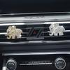 Cute Elephant Car Air Freshener Vent Clip For Air Conditioning Vents And Interior Decoration