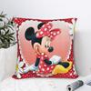 Cute Minnie Mouse Square Pillow Covers Polyester Home Famous Popular Cartoon Cushion Case Cool Decor Pillow Cover 45*45