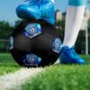 SC Bastia Soccer Ball, Colorful, Suitable for All Ages, Machine-stitched, PVC Material, Competition Grade, Durable and High Bounce