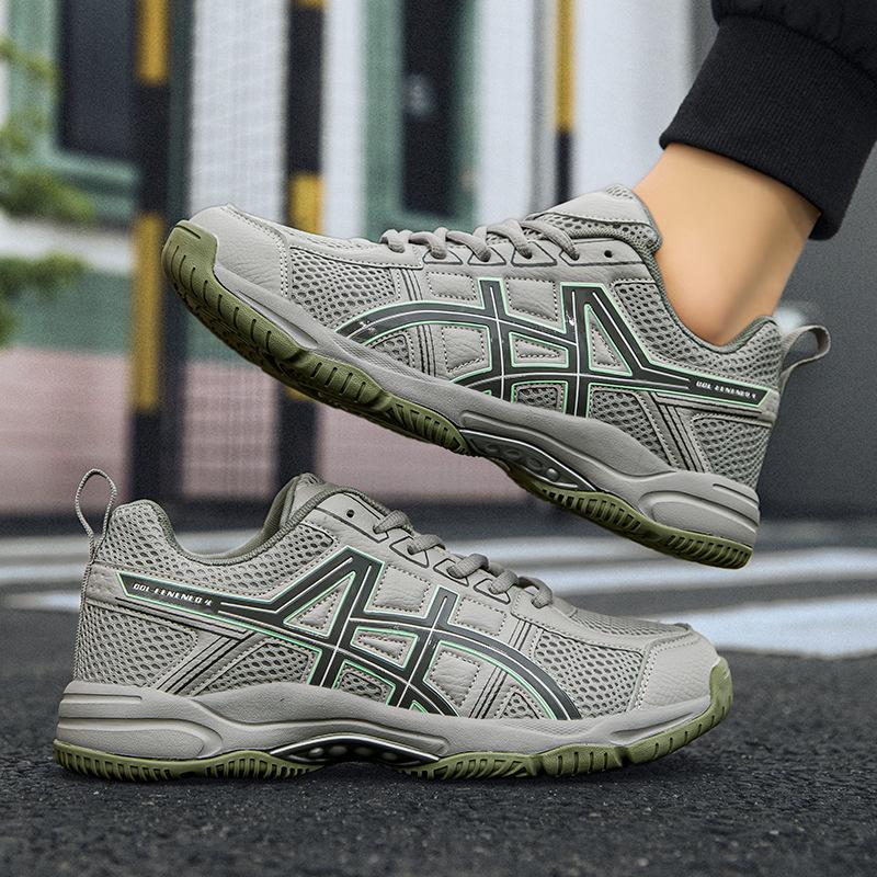 New professional volleyball men's and women's tennis shoes cushioning support training shoes mesh breathable wear-resistant non-slip badminton shoes