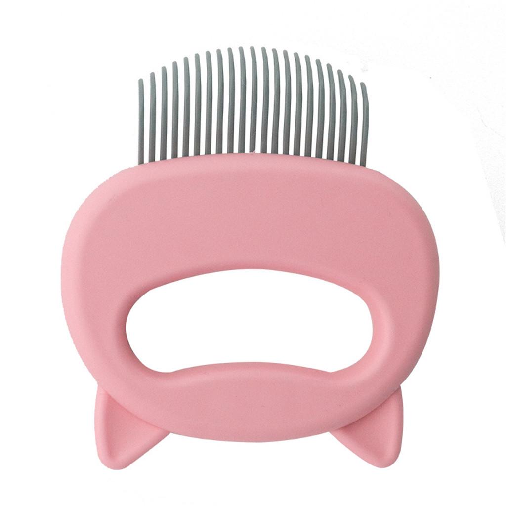 

Dog Hair Special Shaving Pet Comb To Float Hair розовый
