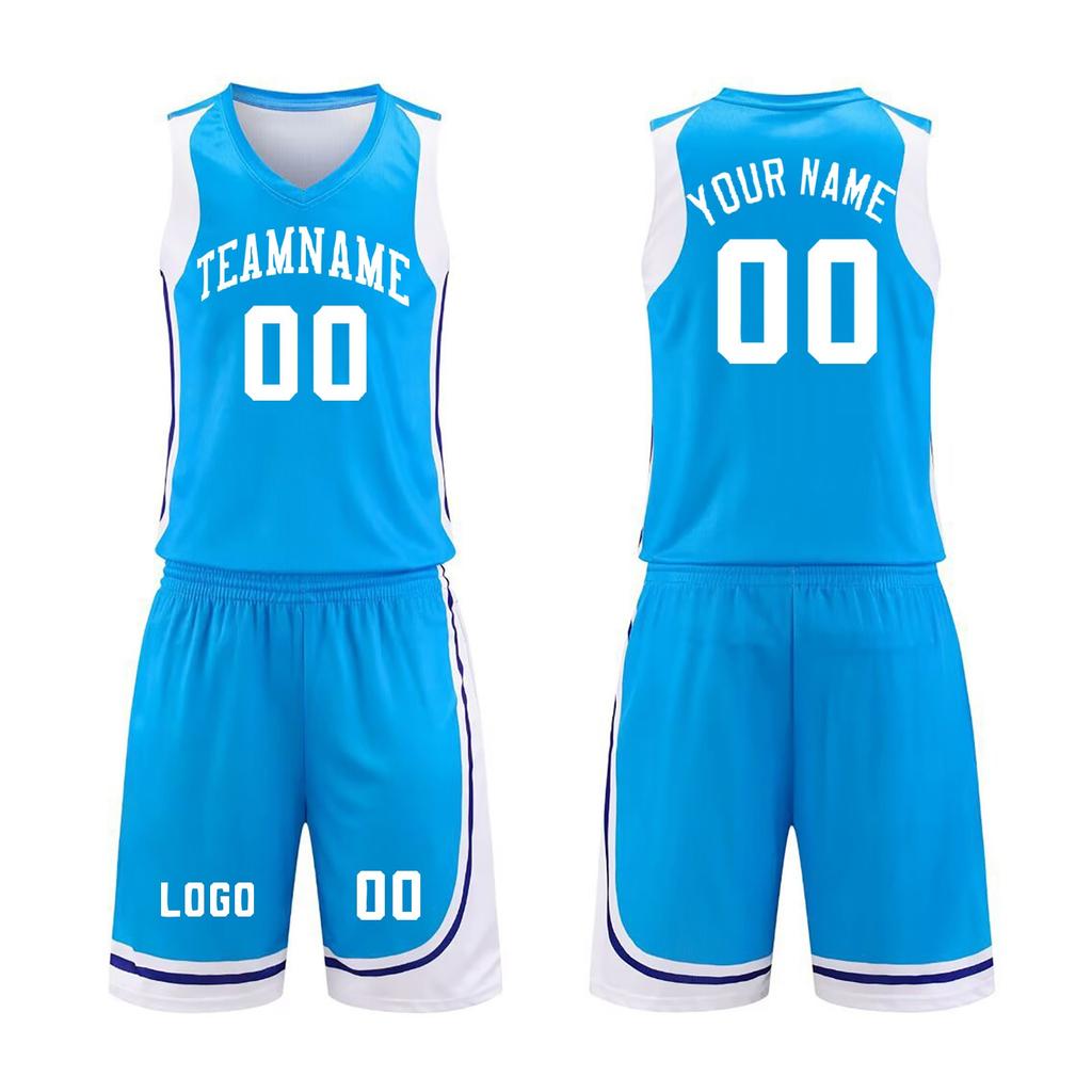 Set Maglia da Basket Personalizzata Due Pezzi Senza Maniche Uniforme Sportiva Numero Personalizzato Squadra Adulto Giovane Uomo Donna