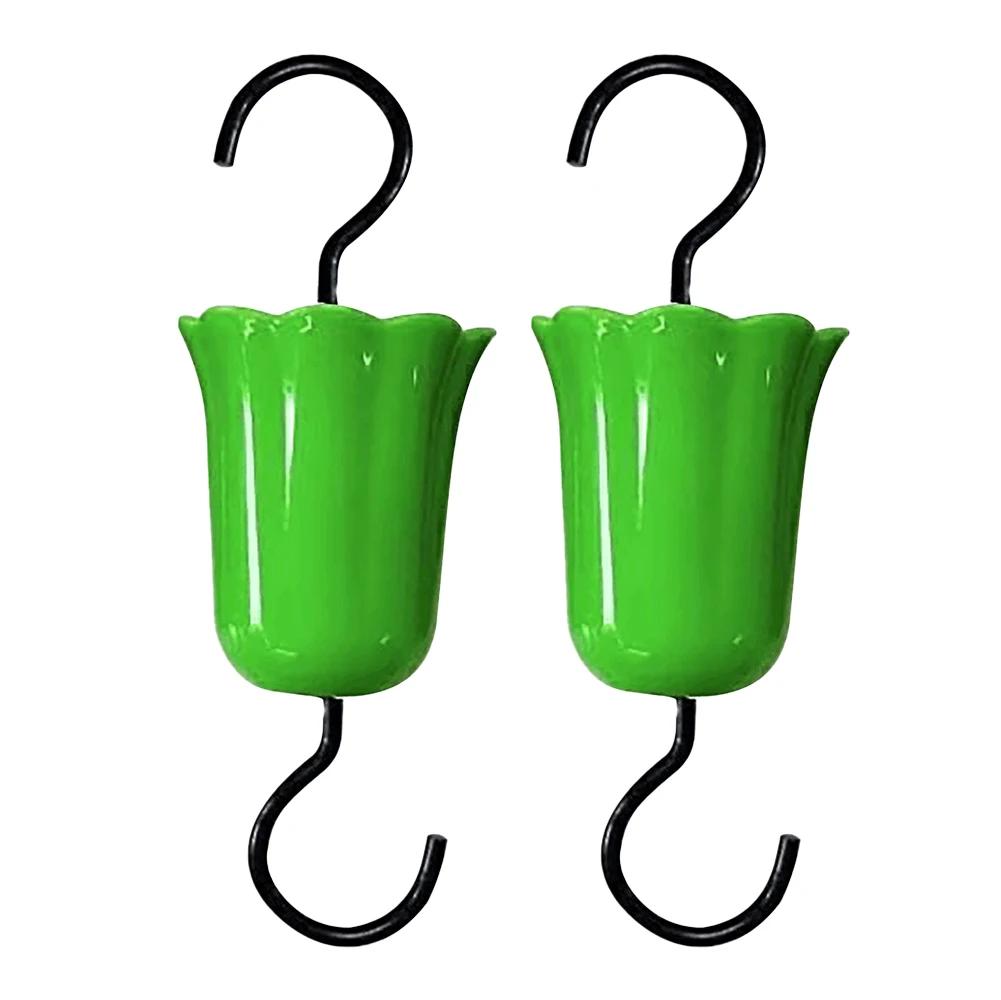 2pcs Hummingbird Feeder Insect Guard Outdoors Large Ant Moat With Hooks For Hummingbird Feeders Outdoor Yard Hanging Feeders