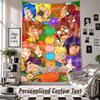 Custom Tapestry Wall Hanging, Stardew Valley Personalized Name Text Home Wall Decor