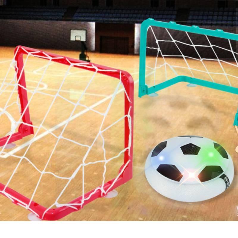 Indoor Games Floating Hover Soccer Ball Air Power With Lights Children Gift Toy