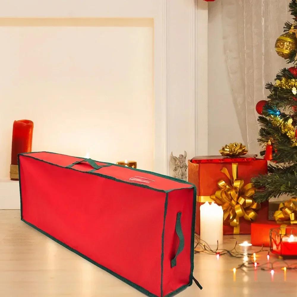 Oxford Cloth Christmas Tree Storage Bag Moisture-proof Bed Bottom Storage Bag Christmas Decoration Gift Sorting Storage Box