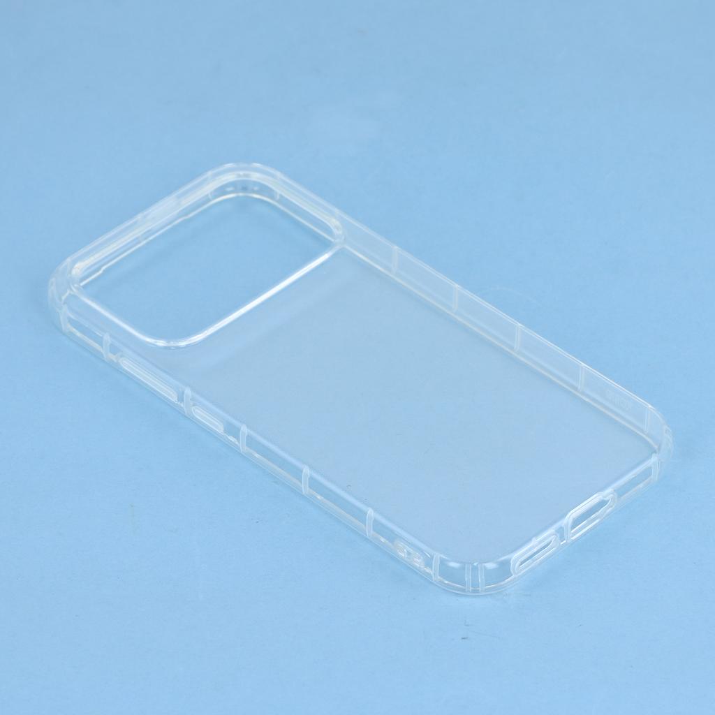 For Xiaomi Poco F8 Pro / Redmi K90 5G Case Transparent TPU Phone Back Cover Airbag Protection