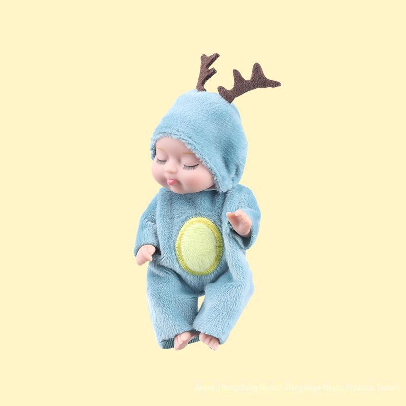 Cross-Border Reborn Animal Sleeping Doll - Mini BJD Princess Toy for Kids