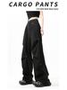 Women's 2025 Quick-Dry Rivet Work Pants: Spring/Summer, Narrow Straight-Leg, Casual, Wide-Leg