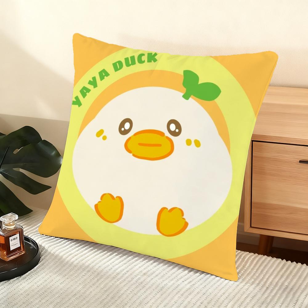 Ins Cute Animals Cushion Cover Soft Short Plush Pillow Cover Smooth Cozy Texture Aesthetic Cushion Case Home Decor